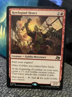 Howlsquad Heavy NM/M Aetherdrift MTG Magic the Gathering Card - Image 1
