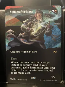 Songcrafter Mage SHOWCASE NM/M Tarkir Dragonstorm MTG Magic Card - Image 1
