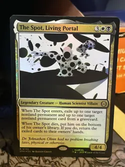 The Spot, Living Portal FOIL #153 NM/M MTG Spiderman Magic Card - Image 1