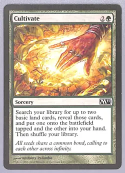 Cultivate - 168 - Core Set 2011 (M11) MTG - Image 1