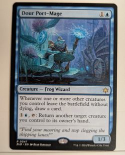 MTG - Dour Port-Mage - BLB - R - 47 - Image 1