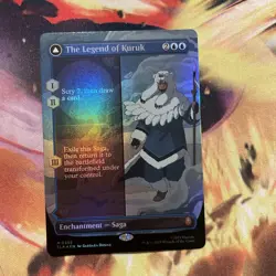 The Legend Of Kuruk X1 FOIL (Borderless) TLA MTG Avatar The Last Airbender - Image 1