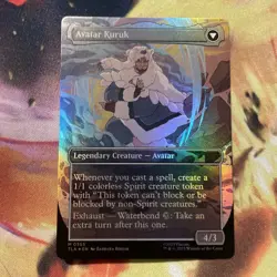 The Legend Of Kuruk X1 FOIL (Borderless) TLA MTG Avatar The Last Airbender - Image 2