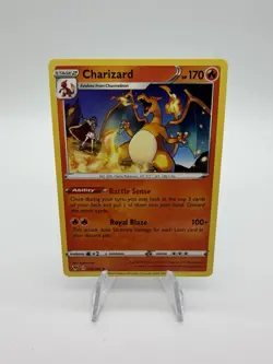 2020 Pokemon Charizard 025/185 Non-Holo Vivid Voltage NM - Image 1