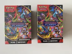 2x Pokemon TCG Phantasmal Flames Booster Bundle - Image 1