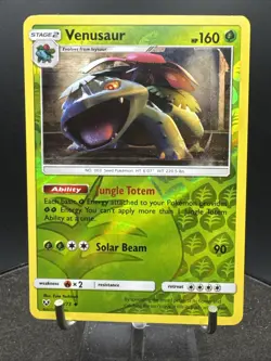 Venusaur 3/73 Rev Reverse Holo Shining Legends Pokemon Sun & Moon SM - Image 1
