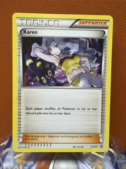 Pokemon TCG Karen XY177 Black Star Promo UMBREON 2016 NM 1127 - Image 1
