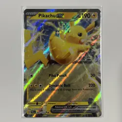 Pikachu ex Paldea Evolved Ultra Rare Pokemon TCG 063/193 Scarlet & Violet - Image 1