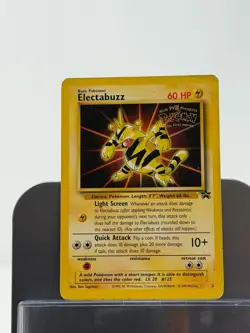 Electabuzz #2 Pokemon The First Movie Black Star Promo HP Vintage - Image 1