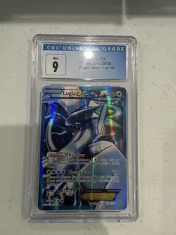 Pokemon Lugia EX TCG Team Plasma Storm CGC Blue Label 9 - Image 1