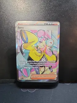 Pokemon TCG Iono 254/193 Paldea Evolved Ultra Rare Full Art Trainer NM/M - Image 2