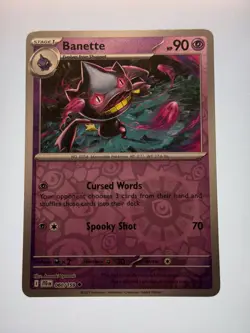 Reverse Holo Banette #060/159 Uncommon SV09: Journey Together Pokemon - Image 1