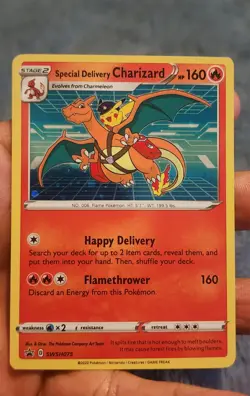 Pokemon Special Delivery Charizard SWSH075 Promo - Image 1