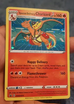 Pokemon Special Delivery Charizard SWSH075 Promo - Image 2