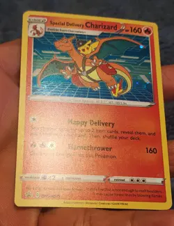 Pokemon Special Delivery Charizard SWSH075 Promo - Image 3