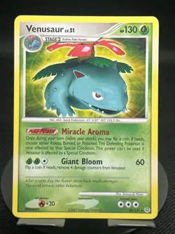 Pokemon TCG Venusaur (Secret Wonders) 020/132 Deck Exclusives Ultra Rare NM - Image 1