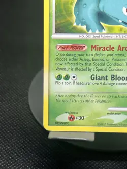 Pokemon TCG Venusaur (Secret Wonders) 020/132 Deck Exclusives Ultra Rare NM - Image 5