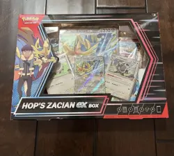 Pokemon TCG Hop's Zacian ex Box Sealed New - Image 1