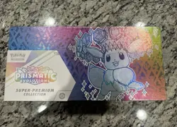 Pokemon Prismatic Evolutions Super Premium Collection Box SPC Sealed - English - Image 1