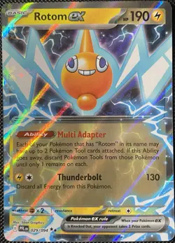 Rotom ex 029/094 Me02: Phantasmal Flames Holo for sale online - Image 1