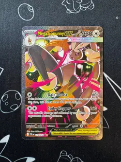 Mega Lopunny EX 128/094 Pokemon TCG Phantasmal Flames Special Illustration Rare - Image 1