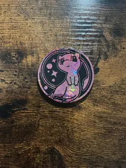 Pokemon Mew Jumbo Foil Coin 151 Ultra Premium Collection - Image 1