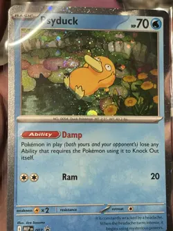 🌀 Pokemon TCG Psyduck MEP 007 Belly swirl 🌀 - Image 1