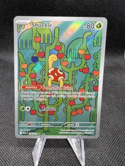 Shuckle 136/132 Illustration Rare Mega Evolution Pokemon NM - Image 1
