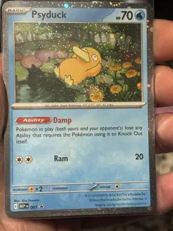 🌀 Pokemon TCG Psyduck MEP 007 swirl 🌀 - Image 1