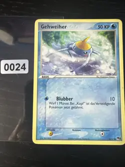 Pokemon Gehweiher 14/17 DE Common Pop Series 1 2004 - Image 1