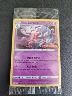 Pokemon TCG - Hisuian Zoroark 076/196 Lost Origin Stamped Promo Sealed - Image 1