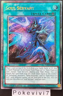 Carte YU-GI-OH! SOUL SERVANT RA03-EN271 QCSR NEUF - Image 1