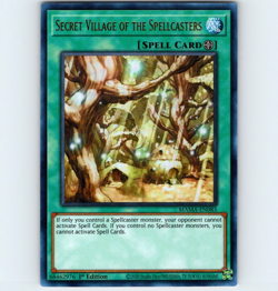 Yugioh Secret Village of the Spellcasters MAMA-EN083 1st Edition Ultra Rare - NM - Image 1