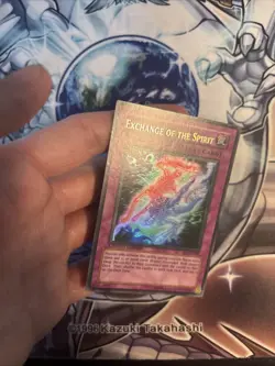 (WNU) Yugioh Exchange of the Spirit SP1-EN004 Ultra Rare Limited Edition VLP - Image 3