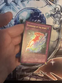 (WNU) Yugioh Exchange of the Spirit SP1-EN004 Ultra Rare Limited Edition VLP - Image 4
