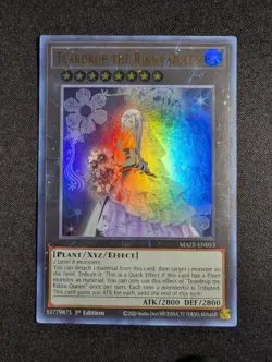 Yugioh - Teardrop the Rikka Queen MAZE-EN053 1st Edition Ultra Rare NM - Image 1