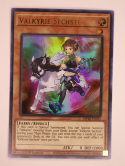 Valkyrie Sechste - MP20-EN043 - Ultra Rare - 1st Edition NM YuGiOh! 2020 Tin of - Image 1