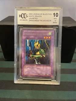 Dragoness the Wicked Knight LOB-086 BCCG 10 2002 Legend Of BEWD - Image 1