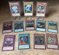 Yu-Gi-Oh! TCG Card Lot Of 1 Secret Rare & 11 Modern Holos 1st Editions Rares - Image 1