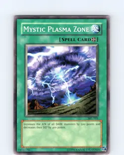 Yu-Gi-Oh TCG Mystic Plasma Zone SRL-101 Unlimited Regular Common Card Played MP - Image 1