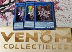 3x (M/NM) White Relic of Dogmatika BACH-EN035 Super Rare 1st Edition YuGiOh - Image 1