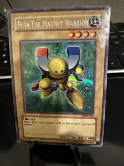 Beta the Magnet Warrior DOR-002 Duelist of the Roses Unlimited Yugioh HP - Image 1