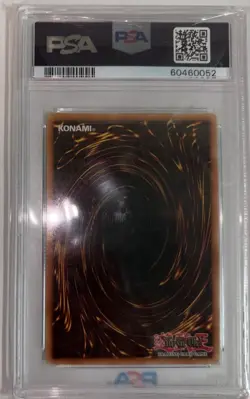 2002 Yu-Gi-Oh! LOB Dark Magician Card #005 MINT PSA GRADE 9 (60460052) - Image 3