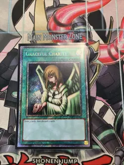 Graceful Charity Platinum Secret Rare RA03-EN116 Yugioh - Image 1