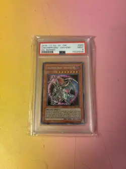 Chaos Emperor Dragon - Envoy of the End - IOC-EN000 - Secret Rare REPRINT PSA 9 - Image 1