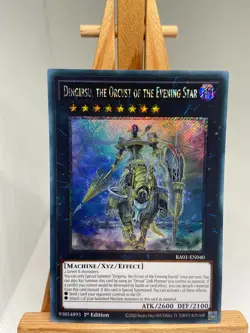 Dingirsu, The Orcust Of The Evening Star - Platinum Secret RA01-EN040 NM YuGiOh - Image 1