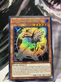 Yu-Gi-Oh! TCG Artifact Lancea Duel Devastator 1st Edition Ultra Rare DUDE-EN033 - Image 1