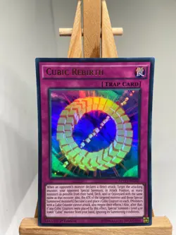 Cubic Rebirth - Ultra Rare 1st Edition MVP1-EN043 - NM - YuGiOh - Image 1