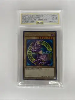 Yu-Gi-Oh! TCG Promo SE/ Dark Magician ADIDAS COLLAB LMTED ED GRADED 9.5 - Image 1
