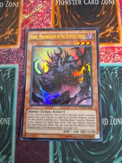 Yu-Gi-Oh! Rubic, Malebranche of the Burning Abyss NECH-EN082 Ultra Unlimited NM - Image 1